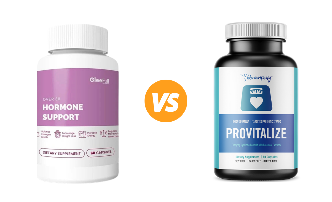 Over 30 Hormone Support vs Provitalize