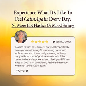 CalmAgain™️ | Anxiety, Night Sweat, Sleep and Hot Flash Relief