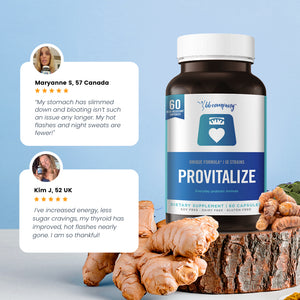 Provitalize | Best Natural Menopause Probiotic